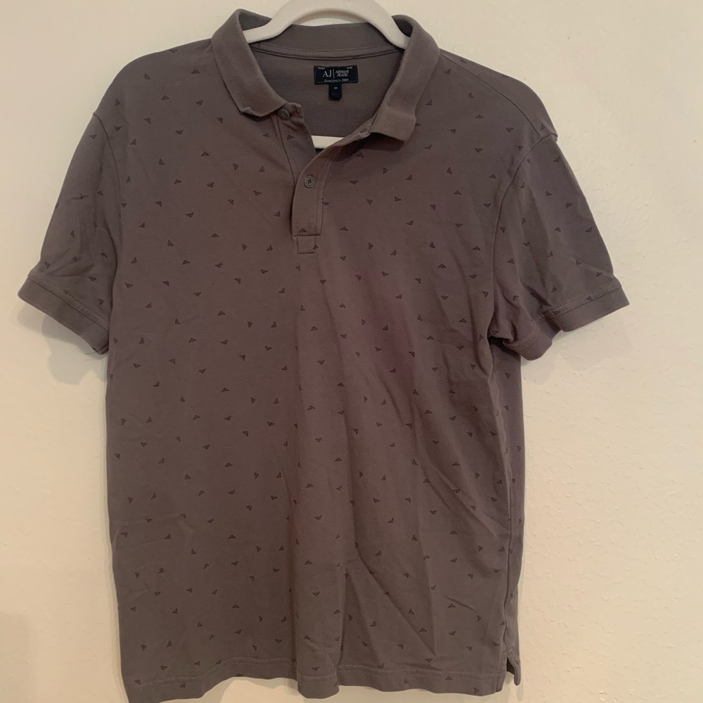 Armani Jeans men gray shirt